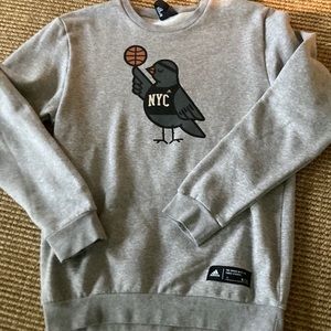 Adidas NYC sweatshirt with basketball logo